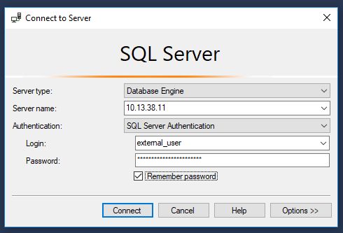 MSSQL login